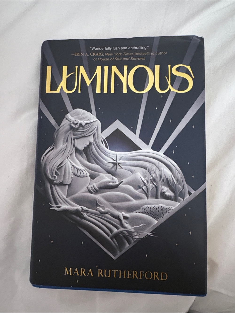 Luminous Kids Book - Black & Gold Cover
